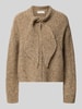Christian Berg Woman Strickpullover aus Wolle mit Schluppe Hazel