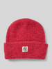 MSCH Copenhagen Beanie mit Logo-Patch Modell 'Hope' Pink