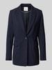 s.Oliver BLACK LABEL Blazer van viscosemix Marineblauw