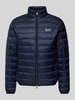 EA7 Emporio Armani Steppjacke mit Label-Print Marine