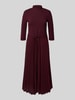 Tommy Hilfiger Getailleerde vrijetijdsjurk van viscosemix  Bordeaux