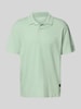 Tom Tailor Denim Relaxed fit poloshirt van katoenmix Mintgroen