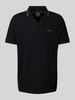 BOSS Green Poloshirt mit Label-Print Black