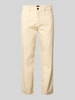 BOSS Orange Straight Leg Chino aus Baumwoll-Mix  Kitt