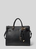 Liu Jo White Handtasche mit Label-Applikation Modell 'MANHATTAN' Black
