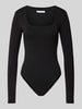 TOMMY HILFIGER Body mit Label-Detail Modell 'HERITAGE' Black