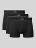 adidas Sportswear Boxershort met elastische band met label Zwart