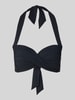 Seafolly Bikini-Oberteil mit Raffungen Modell 'Twist' Black