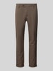 Jack & Jones Slim fit stoffen broek met achterzakken, model 'MARCO CONNOR' Taupe