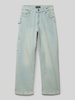 Blue Effect Wide Leg Jeans mit Blau