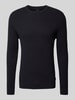 Only & Sons Gebreide pullover met ronde hals, model 'PHIL' Donkerblauw