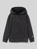 CHAMPION Regular fit hoodie met logostitching, model 'Icons' Zwart