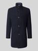 bugatti Kurzmantel mit Stehkragen und Knopfleiste Marine
