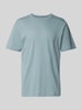 Tom Tailor Regular Fit T-Shirt aus reiner Baumwolle mit gummiertem Logo-Print Mint