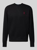 Polo Ralph Lauren Sweatshirt mit Label-Stitching Black