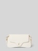 Coccinelle Crossboy Bag aus Leder mit Label-Detail Weiss