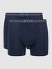 Levi's® Boxershort met stretch in set van 2 Marineblauw