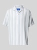 Jack & Jones Relaxed Fit Freizeithemd mit Umlegekragen Offwhite
