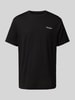 ARMANI EXCHANGE T-shirt met ronde hals Zwart