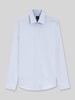 BOSS Regular Fit Businesshemd aus Baumwoll-Mix Bleu