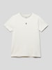 Polo Ralph Lauren Teens T-Shirt mit Logo-Stitching Offwhite