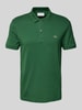 Lacoste Regular fit poloshirt met labeldetail Groen