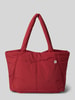 MSCH Copenhagen Shopper met labeldetail, model 'SIRIA SASJA' Donkerrood