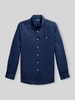 Polo Ralph Lauren Relaxed Fit Freizeithemd aus reinem Leinen Marine