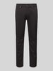 BOSS Slim Fit Stoffhose mit Stretch-Anteil Modell 'Delaware' Black