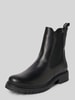 Tamaris Chelsea boots van leermix Zwart