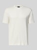 Emporio Armani T-Shirt mit Logo-Stitching Weiss