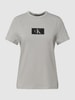 Calvin Klein Underwear T-Shirt mit Label-Print Hellgrau Melange