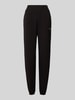 Guess Activewear Tapered fit sweatpants met labelprint, model 'CECILIA' Zwart