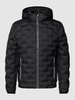 Tom Tailor Hybridjacke mit Label-Detail Modell 'REPEAT' Black