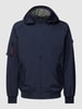 Wellensteyn Funktionsjacke mit Kapuze Modell 'CICERO' Marineblau