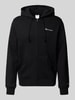 CHAMPION Sweatjack met labelstitching Zwart
