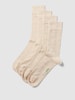 camano Socken mit Label-Detail im 4er-Pack Sand