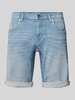 Tom Tailor Regular fit bermuda met 5-pocketmodel Lichtblauw
