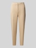 Jake*s Collection Slim Fit Stoffhose mit Bügelfalten Sand