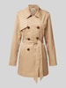 Only Regular Fit Trenchcoat mit Kentkragen Modell 'VALERIE' Beige