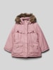 Name It Parka mit Pattentaschen Modell 'MASTER05' Altrosa