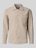 JAKE*S STUDIO MEN Regular Fit Hemdjacke mit Brusttasche Khaki