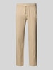 Blend Regular Fit Stoffhose mit Tunnelzug Modell 'MORGAN' Sand