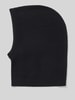 Christian Berg Woman Balaclava aus reinem Kaschmir Black