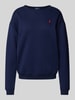 Polo Ralph Lauren Oversized Sweatshirt mit Logo-Stitching Marine