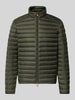 Save The Duck Steppjacke mit Zweiwege-Reißverschluss Modell 'ALEXANDER' Oliv