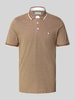 Jack & Jones Regular Fit Poloshirt mit Knopfleiste Modell 'PAULOS' Kupfer