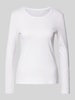 Christian Berg Woman Longsleeve mit Rundhalsausschnitt Weiss