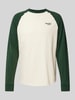 Superdry Longsleeve mit Label-Stitching Offwhite