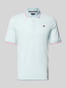 Jack & Jones Premium Regular Fit Poloshirt mit Logo-Stitching Modell 'BLUWIN' Beige